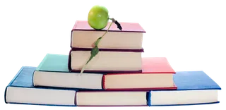 书本书籍堆在一起