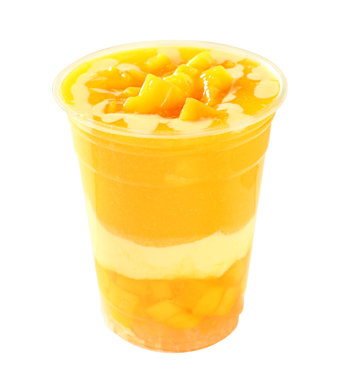 奶茶照片拍摄果汁榴香芒果捞