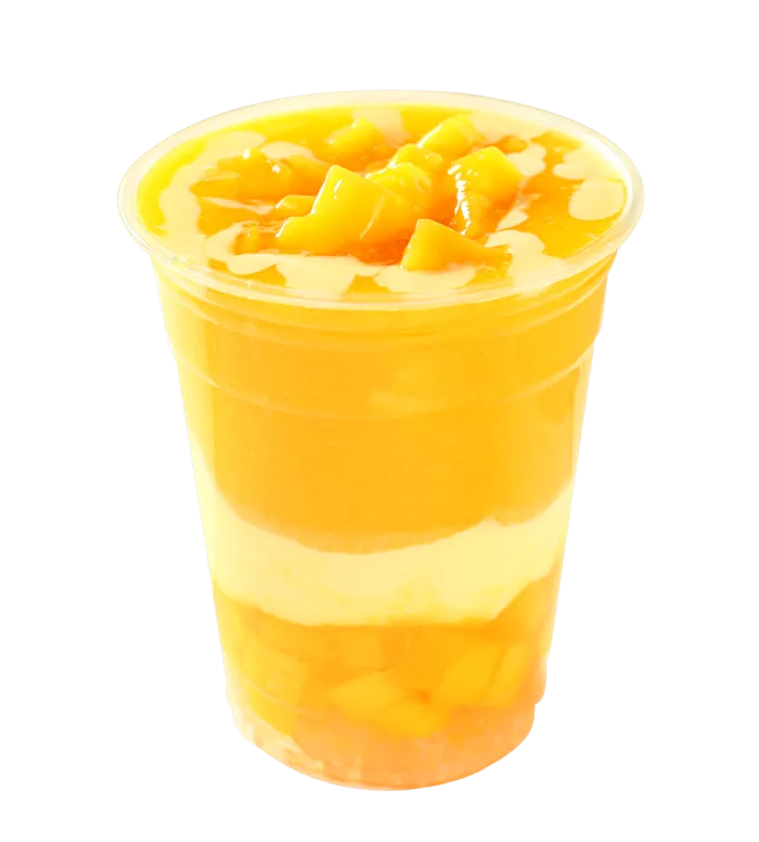 奶茶照片拍摄果汁榴香芒果捞