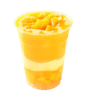 奶茶照片拍摄果汁榴香芒果捞