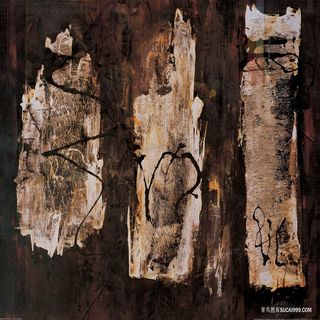 抽象艺术唯美插画