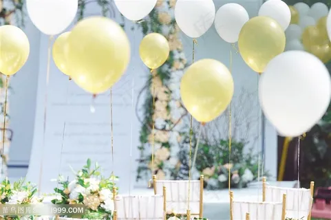 婚礼婚庆气球场景布置 婚礼婚庆气球场景布置
