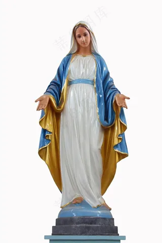 美丽的圣母雕像