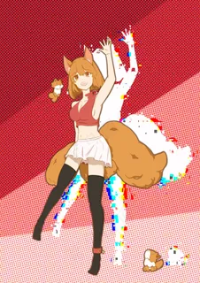 卡通人物妖精少女