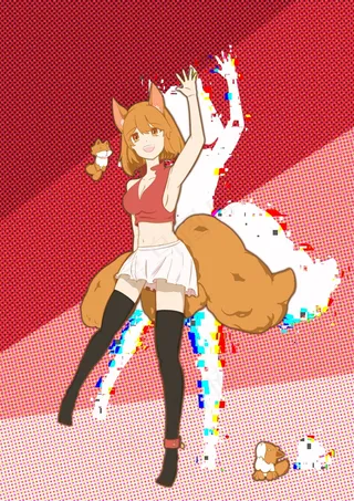 卡通人物妖精少女