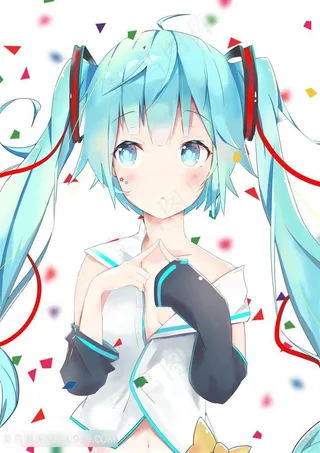 日本女生初音未来可爱超萌动漫图片