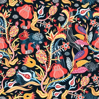 花卉唯美手绘花朵面料纹理手机壳布料面料印花服装矢量图案素材