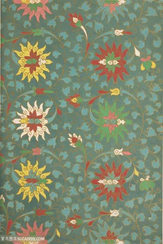 中式传统纹样集锦中国风背景图片