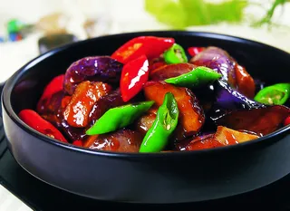 川菜湘菜高清菜谱 湘辣紫茄煲