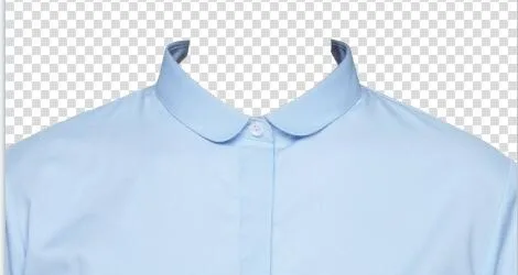 男士证件照衣服素材psd模版下载