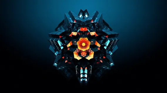 不规则酷炫图形