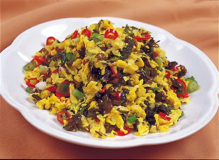 CXC05012泰椒地耳炒土鸡蛋 CXC05012泰椒地耳炒土鸡蛋