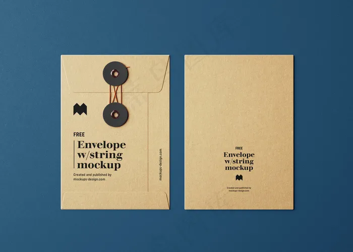 简约牛皮纸档案袋样机模板(3000x2250)psd模版下载