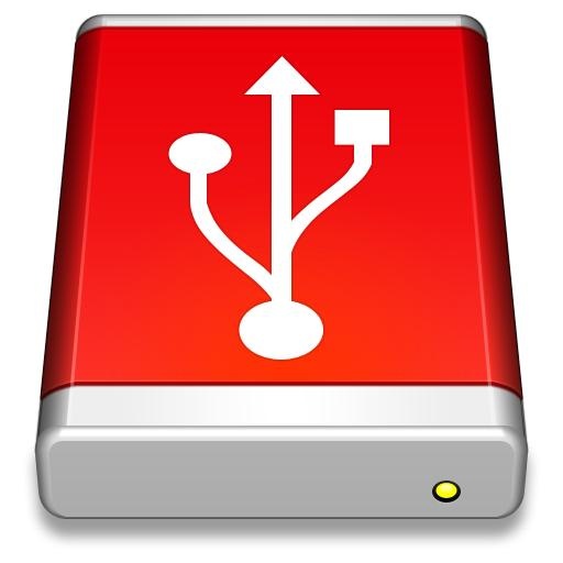 USB闪存盘 PNG免抠(512x512)
