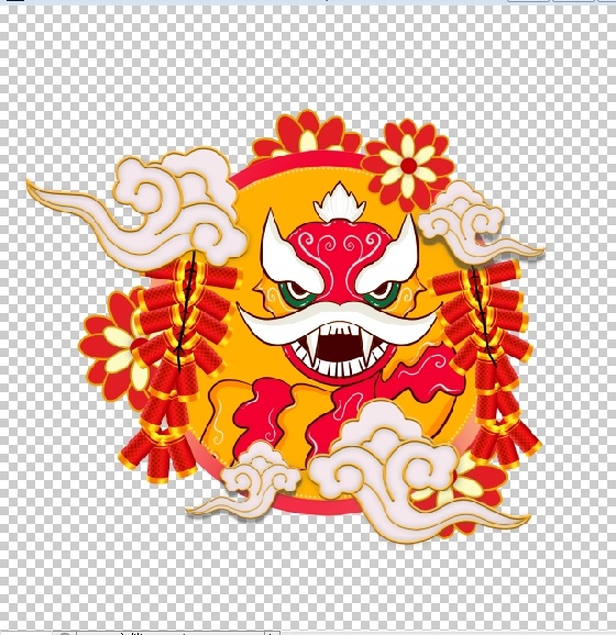 设计祝贺新年春节psd模版下载