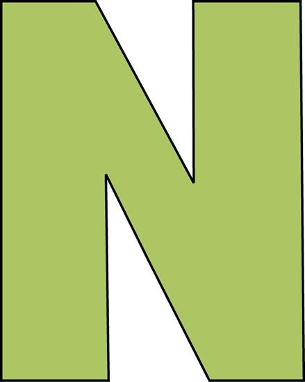 字母N PNG免抠(439x550)
