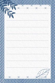 质感信纸模板设计