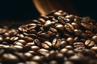 咖啡豆摄影图