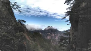 巍峨的安徽黄山自然风景图片-第14张