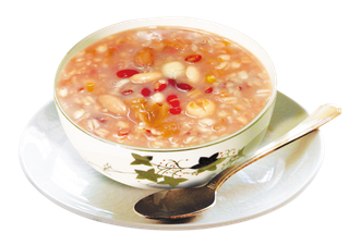 腊八元素-卡通腊八节腊八粥艺术字体八宝粥PNG免扣腊八海报装饰插画PNG素材