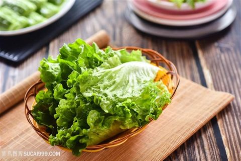 田园时素美食素材生菜蔬菜图片