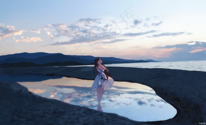 876海边少女