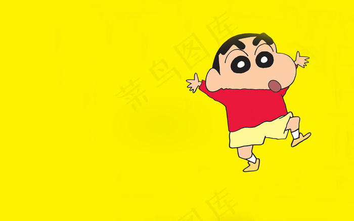 蜡笔小新可爱图片