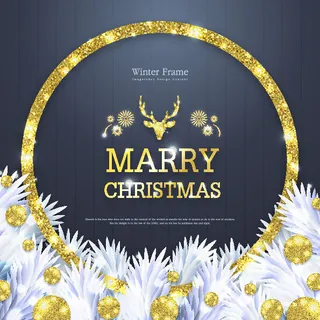 圣诞节装饰海报