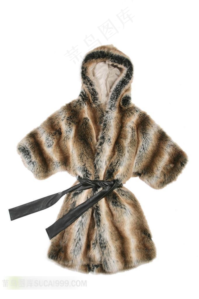 貂皮大衣摄影素材