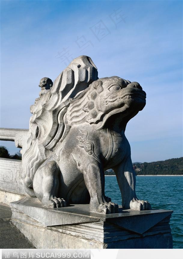 神兽石狮子