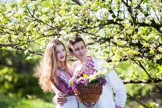 唯美清新情侣图片