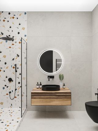 浴室现代简约风格特写场景近景(94)