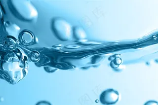 喷洒的水花水纹图