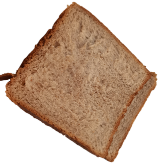 全麦黑麦面包吐司三明治免抠摄影元素素材