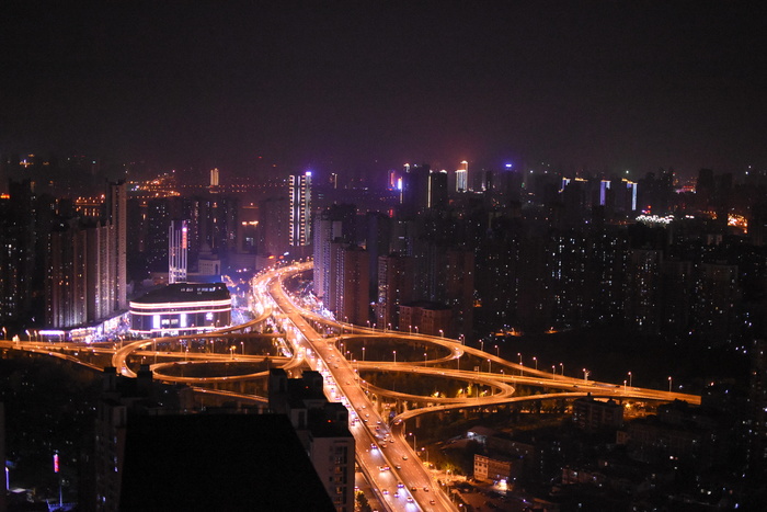 高清唯美城市夜景