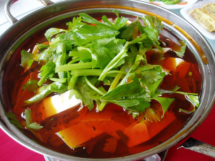 0711c-1583山村老豆腐  16元