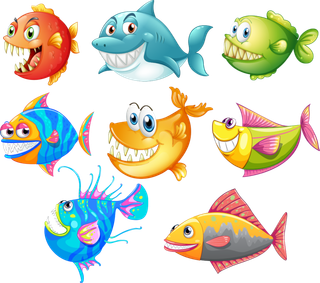 海鱼动画卡通