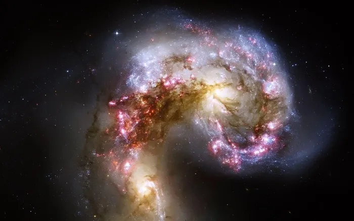 宇宙浩渺的星系摄影素材大图