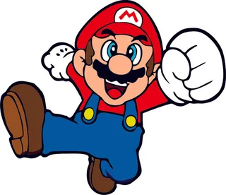 马里奥红色卡通
