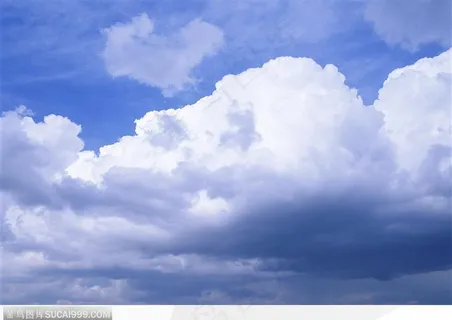 自然风光-阴暗的白云 自然风光-阴暗的白云