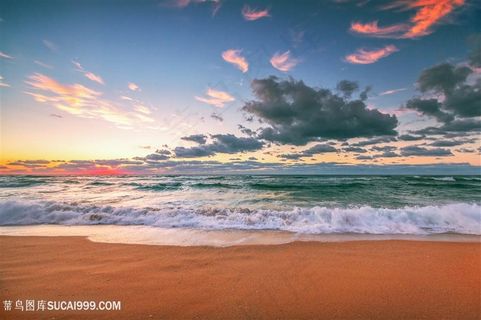 高清唯美海滩风景图片