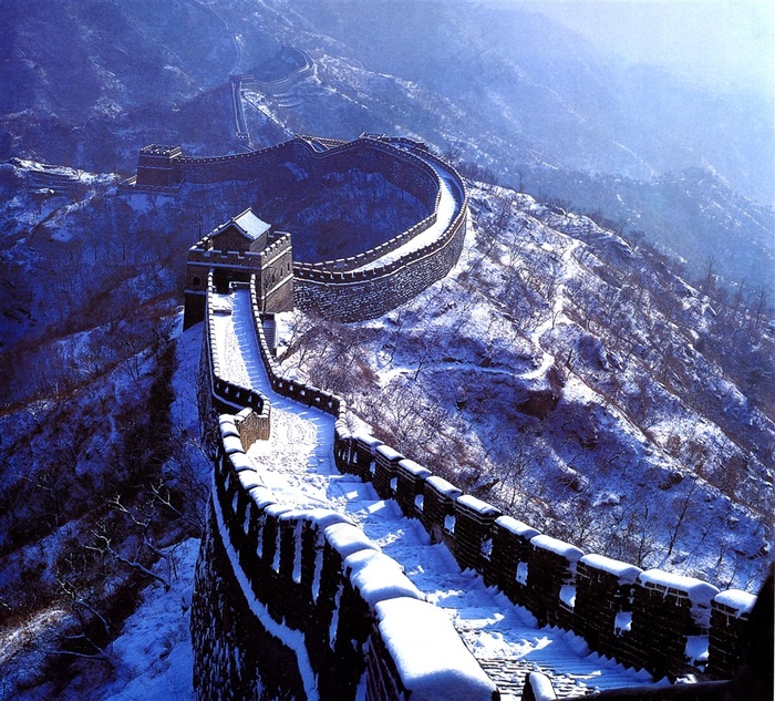 万里长城城门图片素材