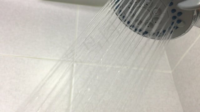 淋浴头, 河道, 水, 淋浴, 水声