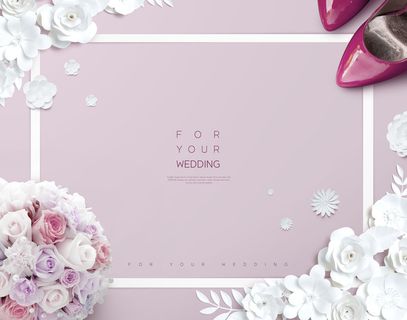 设计结婚婚礼素材