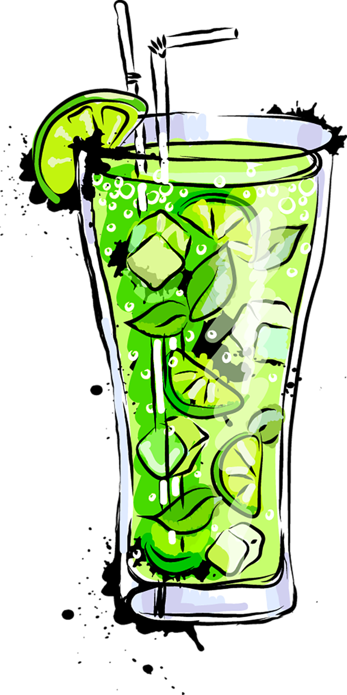 橘子汁玻璃杯