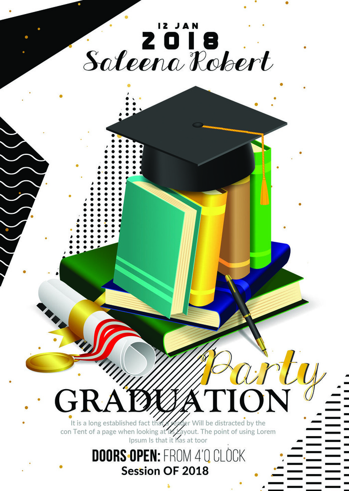 学习书本毕业PSD素材