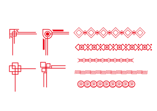 精美边框免扣素材