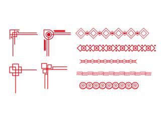 精美边框免扣素材
