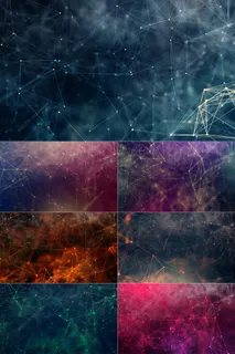 10张科技感多彩背景图片