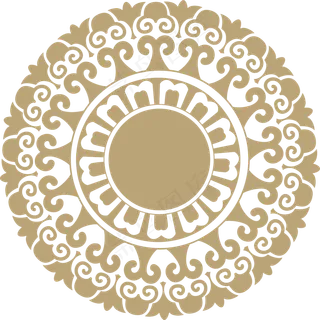 中国风传统吉祥寓意图案古代喜庆祥瑞纹样纹饰PNG免抠